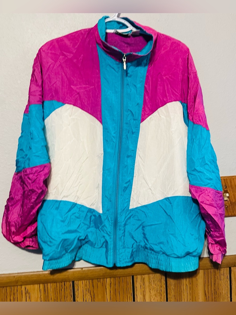 Vintage BOLO Spirit women windbreaker track jacket size MEDIUM